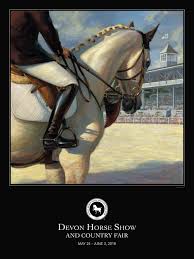 Devon Horse show poster