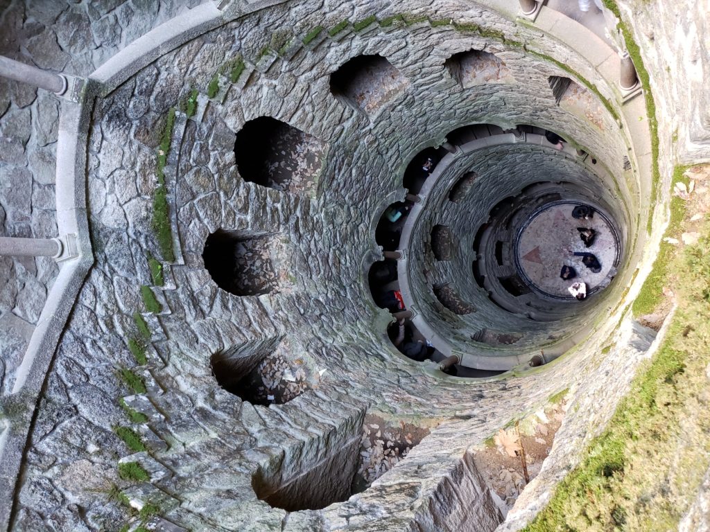 The Initiation Well, (7 Steps to Hell) an architectural metaphor for Dante’s Inferno