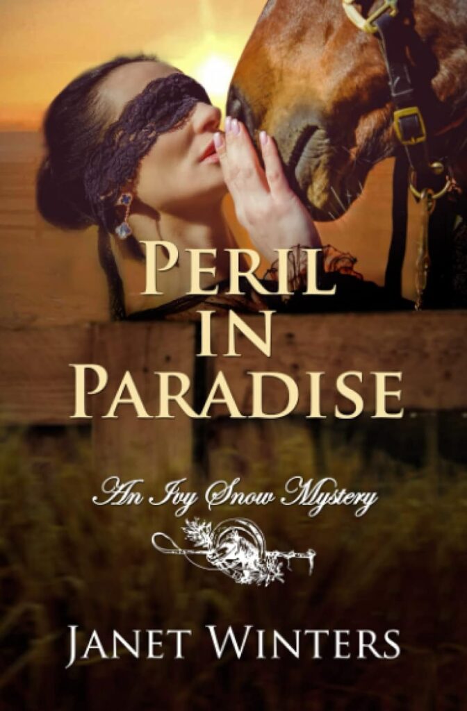 Murder Mystery Book "Peril In Paradise" by Janet Winters, An Ivy Snow Mystery