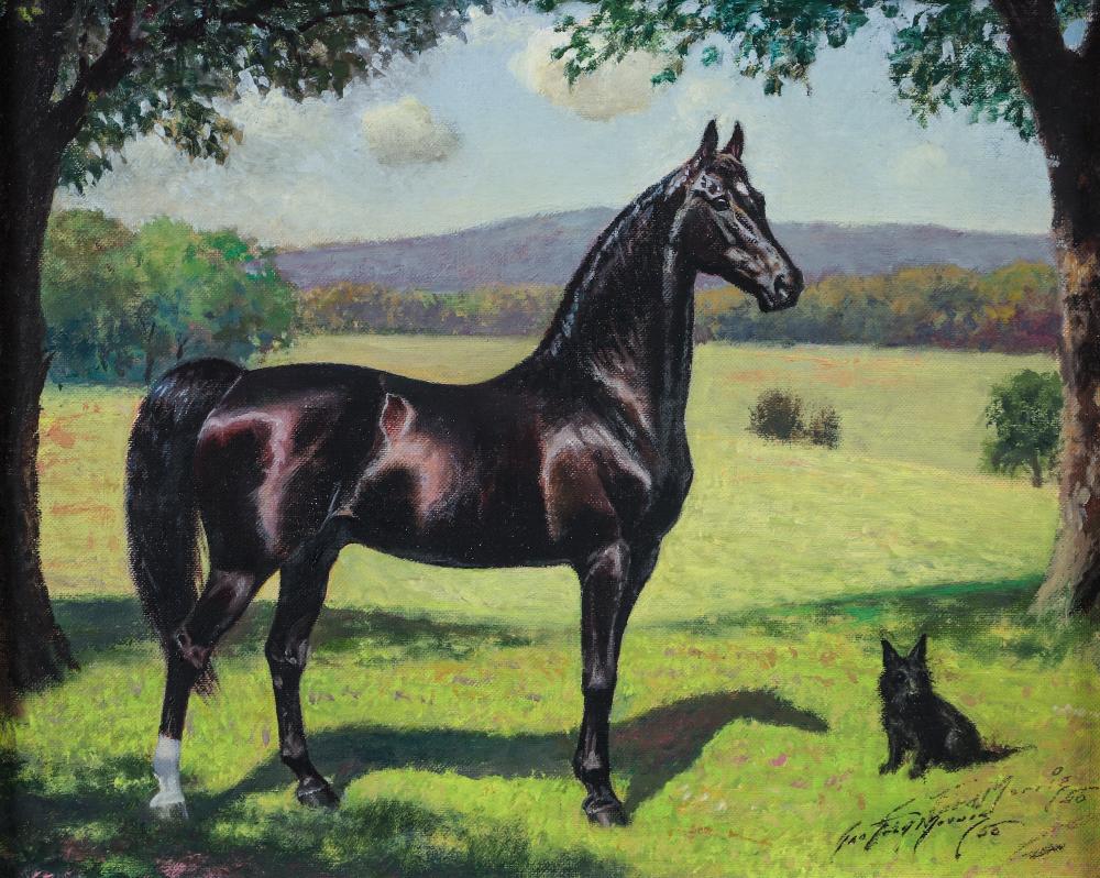 Black Horse and Scottie Dog (1950)