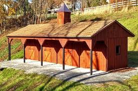 Horizon Shed-row Barn With Overhang