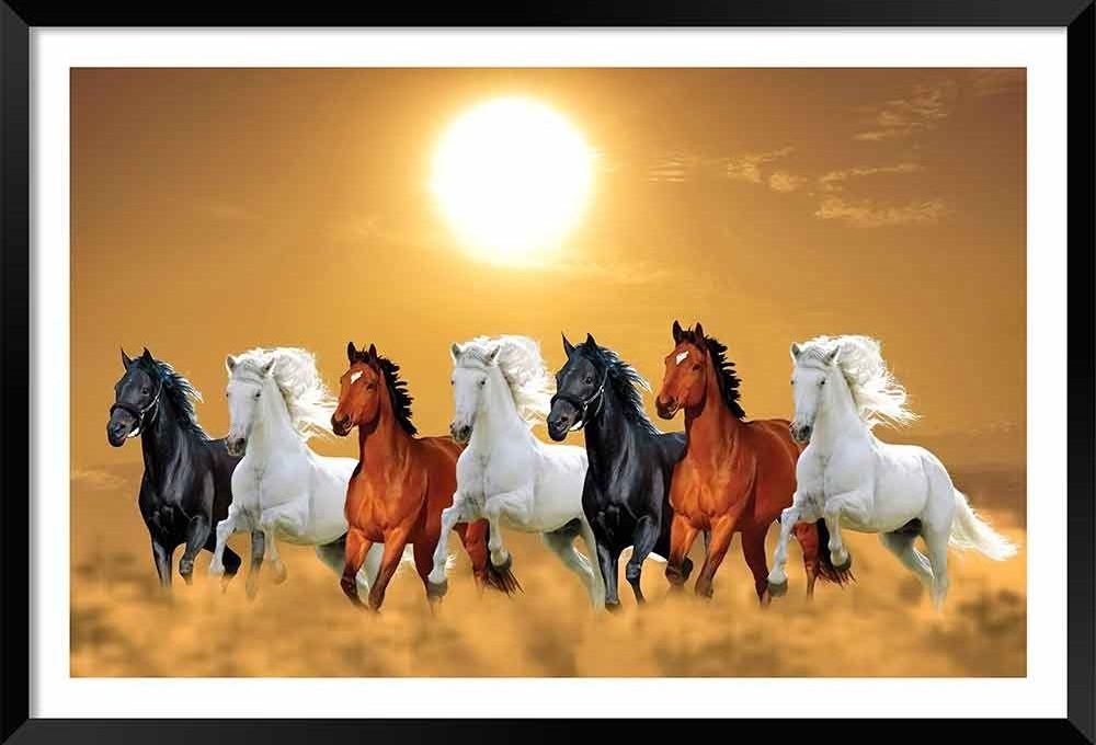 7 Horse Painting Brings Prosperity & Wealth