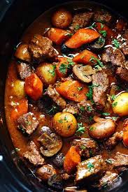 Crockpot Beef Bourguignon